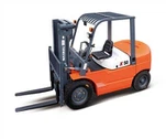 Carretilla elevadora con motor de 5 toneladas