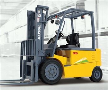Carretilla elevadora eléctrica de ruedas